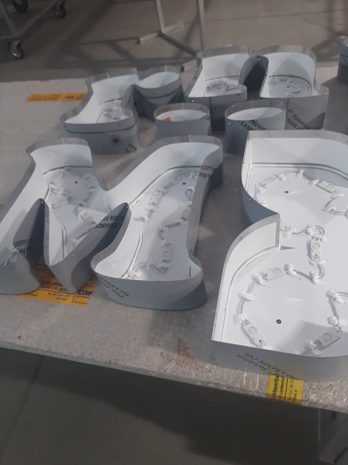 Aluminum Signs project 1